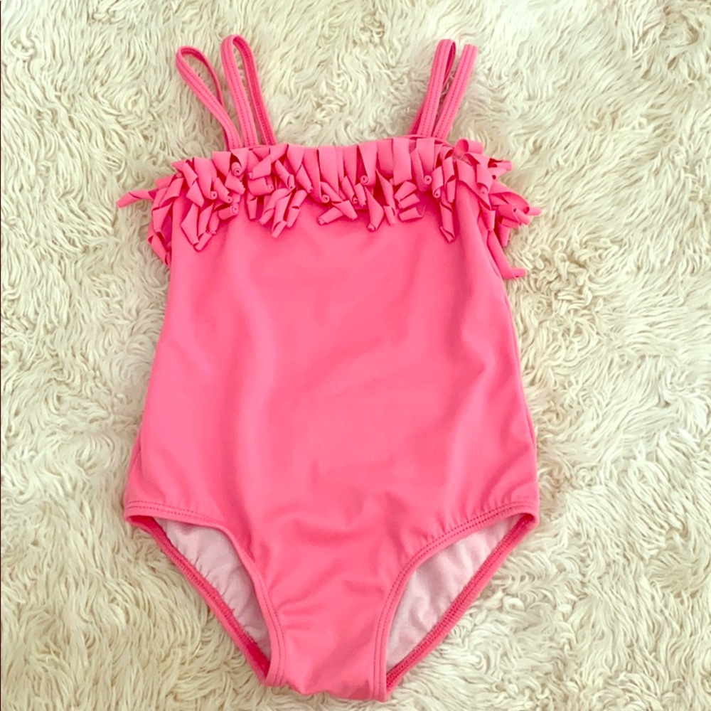 GYMBOREE Toddler Girl’s Pink Swimsuit Size 18-24M EUC